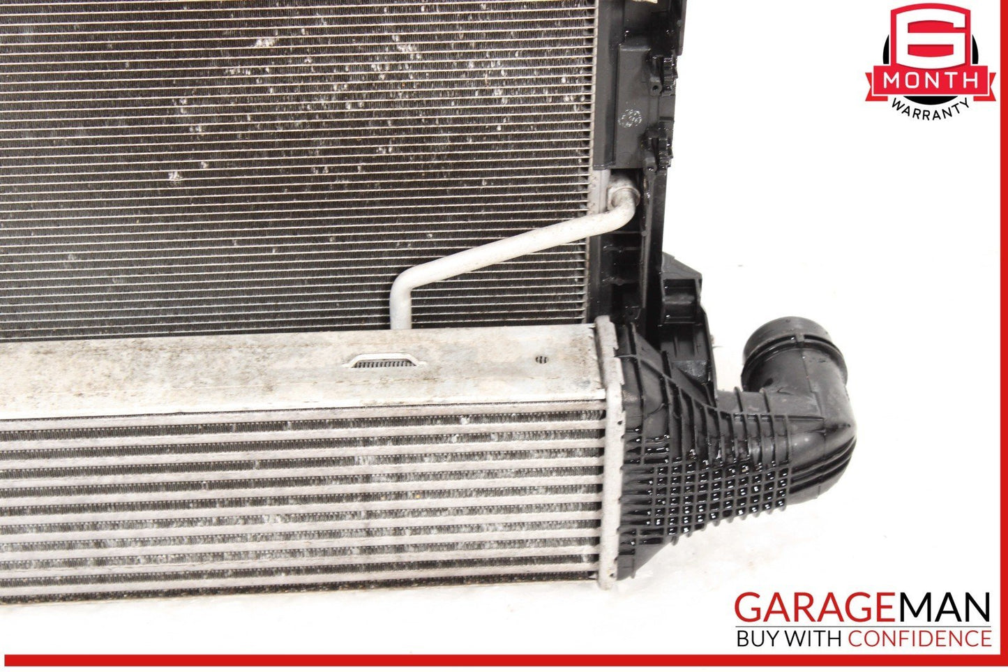 14-16 Mercedes W212 E250 Engine Motor Cooling Radiator A/C AC Condenser Assembly
