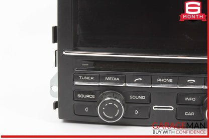 11-14 Porsche Cayenne 958 Navigation GPS Radio CD Player Display Assembly OEM