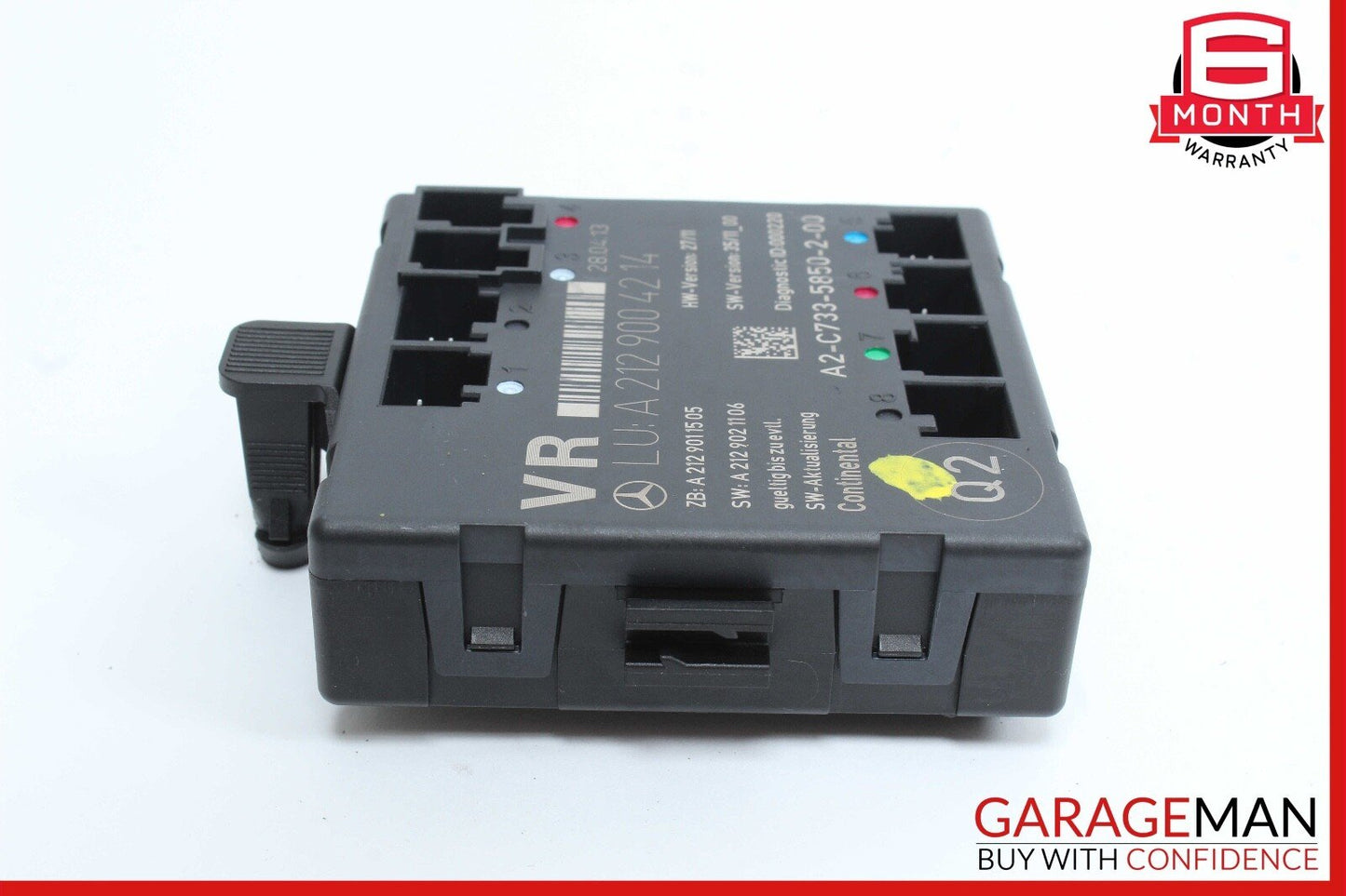 08-14 Mercedes W204 C250 Front Right Side Door Control Module OEM