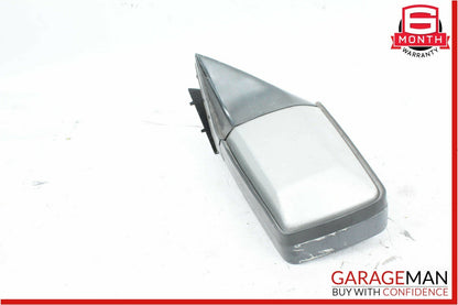 81-85 Mercedes W126 300SD Front Left Driver Side Mirror Door Rear View Blue