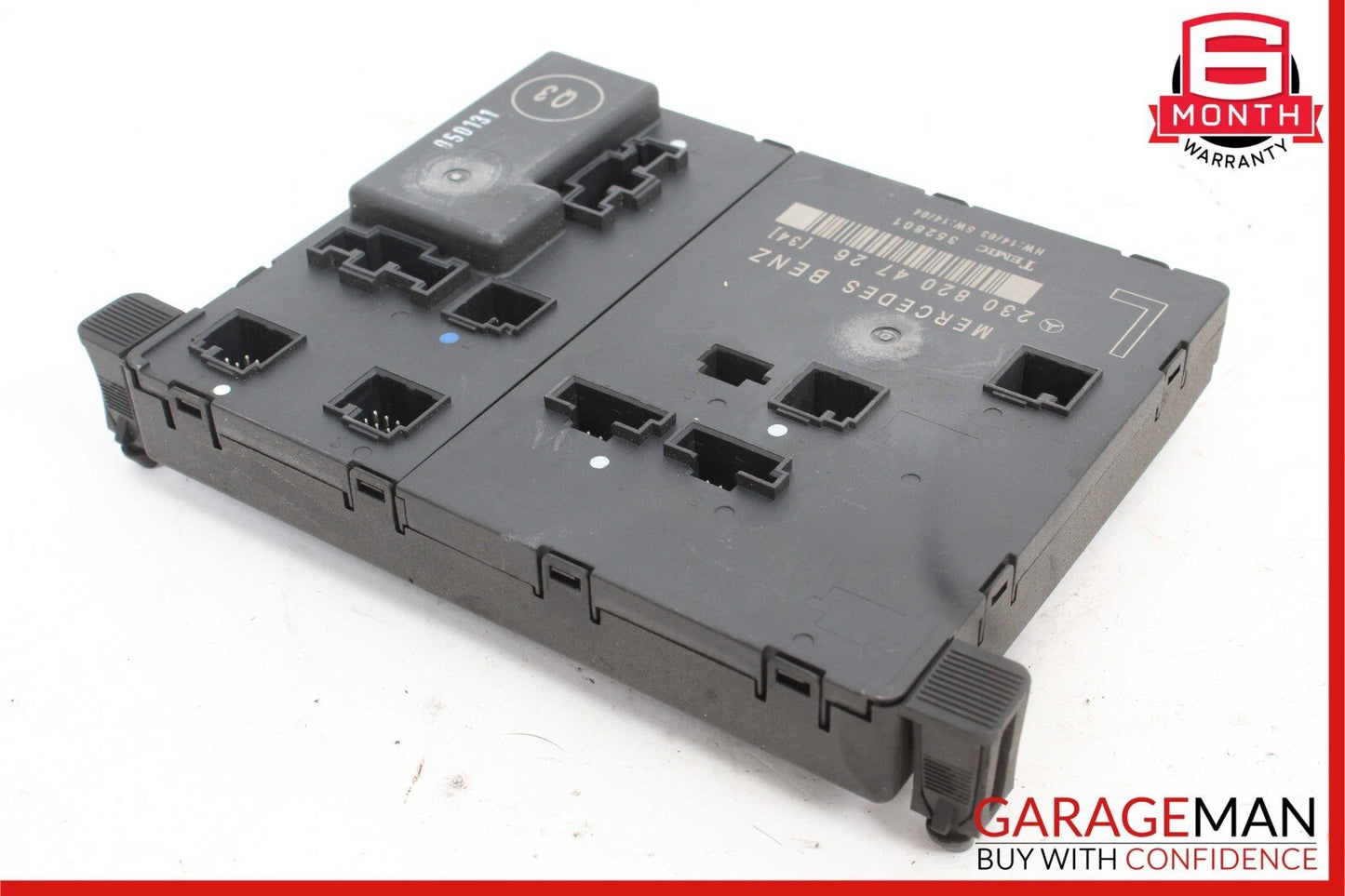03-12 Mercedes R230 SL500 SL550 Door Control Module Left Side 2308204726 OEM