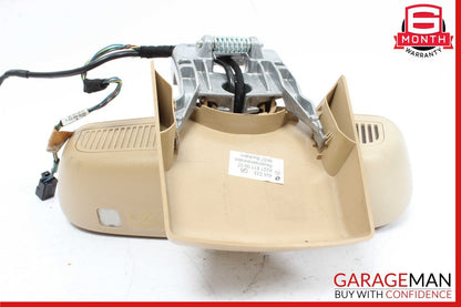 07-09 Mercedes W221 S550 S600 Front Top Upper Rear View Mirror Brown OEM