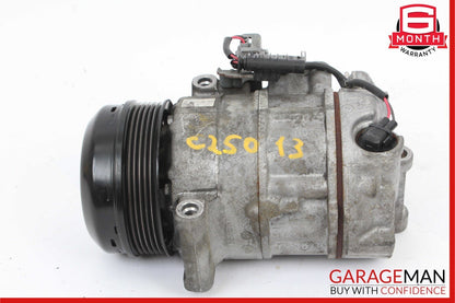 12-15 Mercedes W204 C250 SLK250 E250 1.8 AC A/C Air Conditioning Compressor Pump
