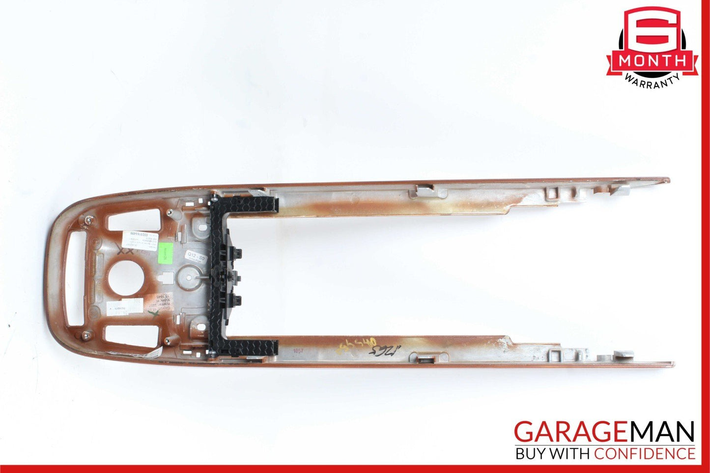 07-09 Mercedes W221 S550 Center Console Arm Rest Armrest Trim Panel Cover Wood