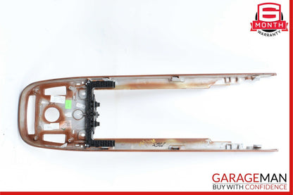 07-09 Mercedes W221 S550 Center Console Arm Rest Armrest Trim Panel Cover Wood