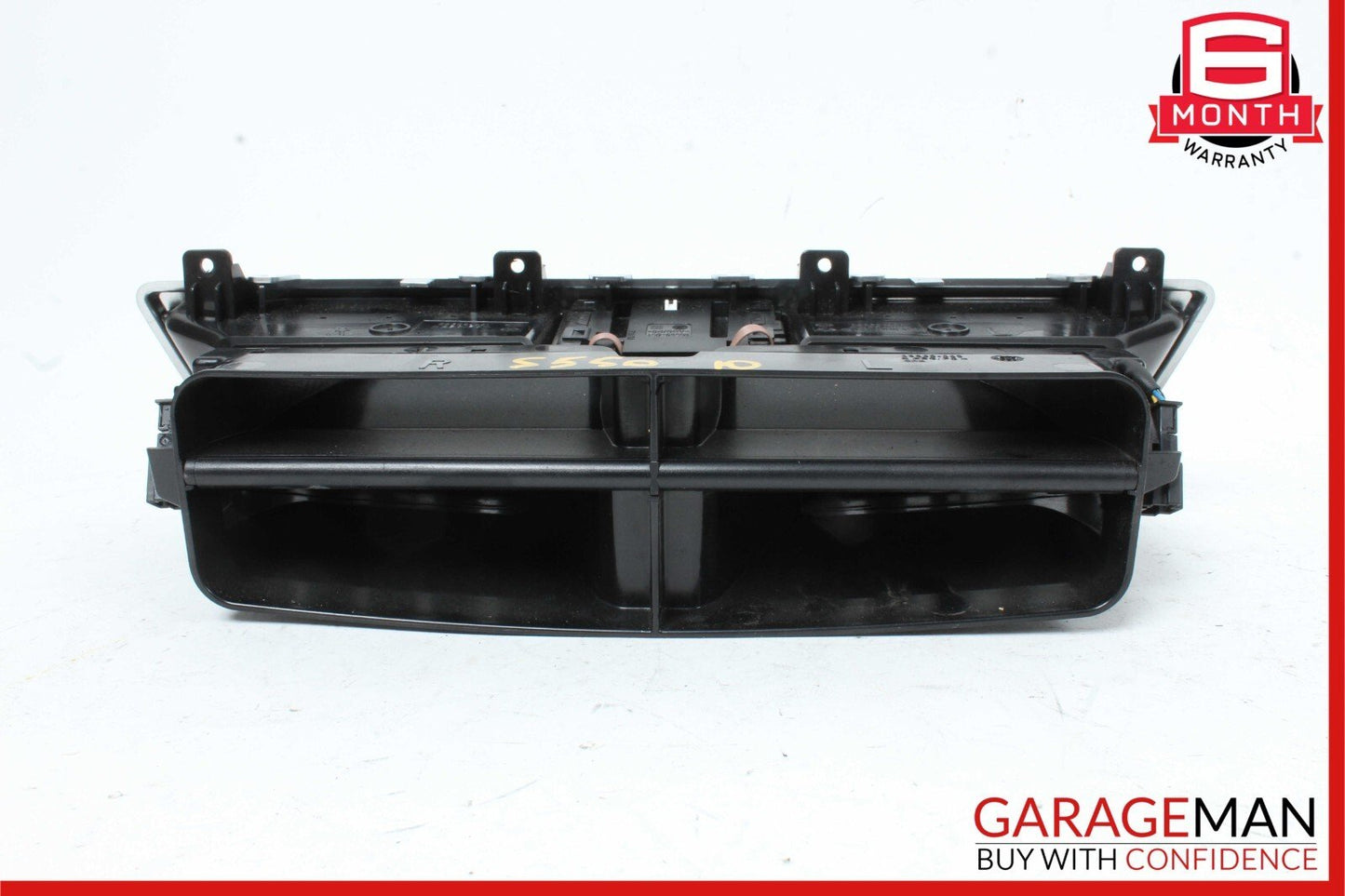07-13 Mercedes W221 S550 Center Dash A/C Air Vent Trim Clock Assembly OEM