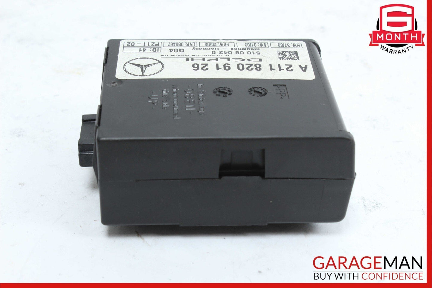 Mercedes SL500 SLK280 CL500 S430 E320 CLK500 Anti Theft Alarm Module Unit