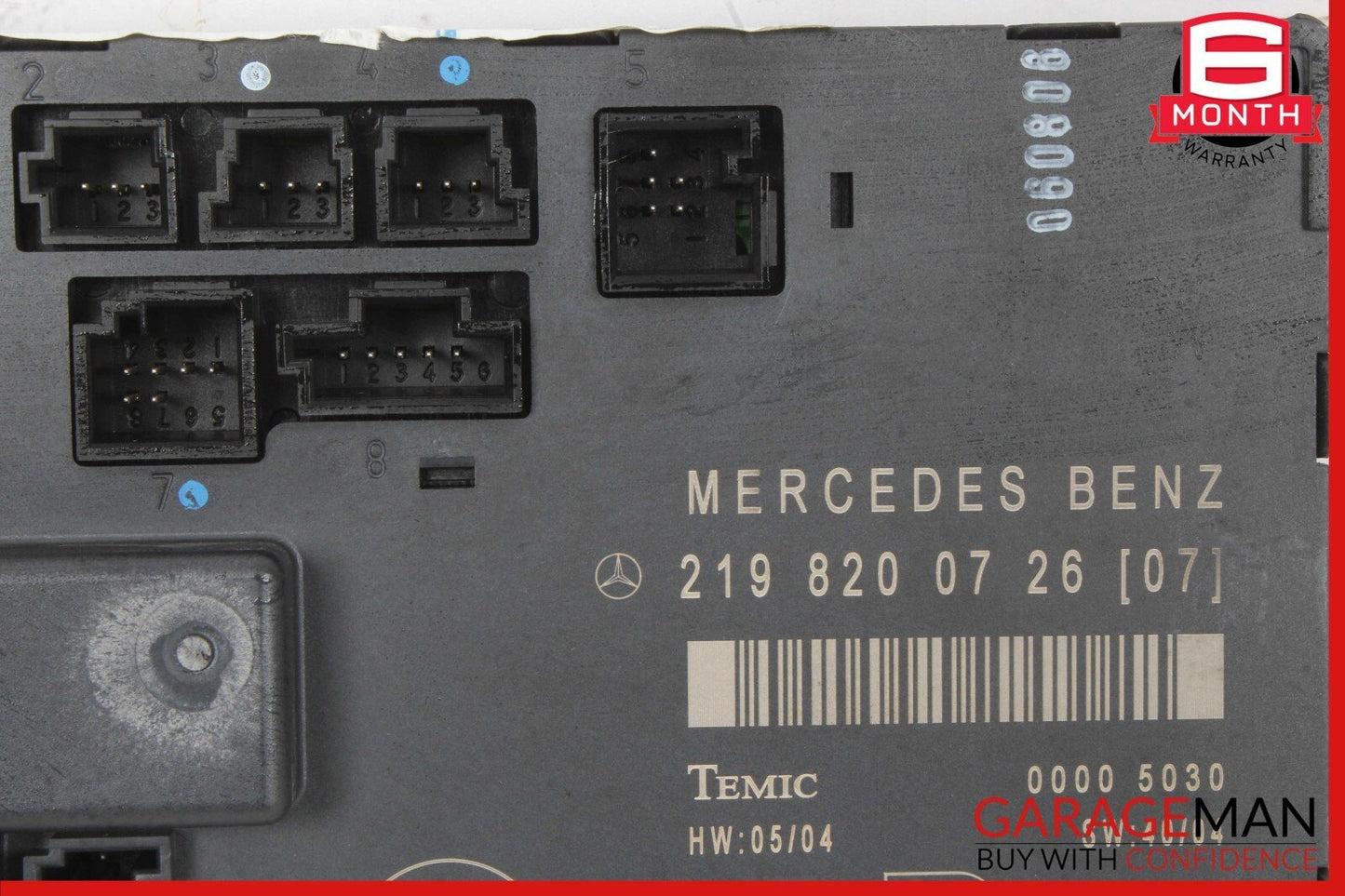 06-11 Mercedes W219 CLS550 CLS500 Front Right Door Control Module 2198200726 OEM