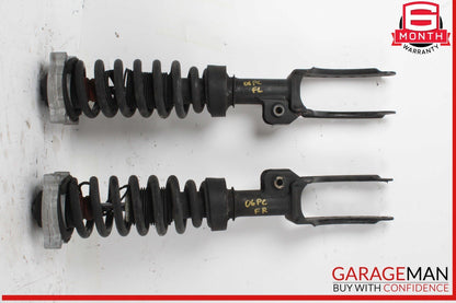 03-10 Porsche Cayenne 955 Front Right & Left Shock Absorber Strut Spring Set OEM
