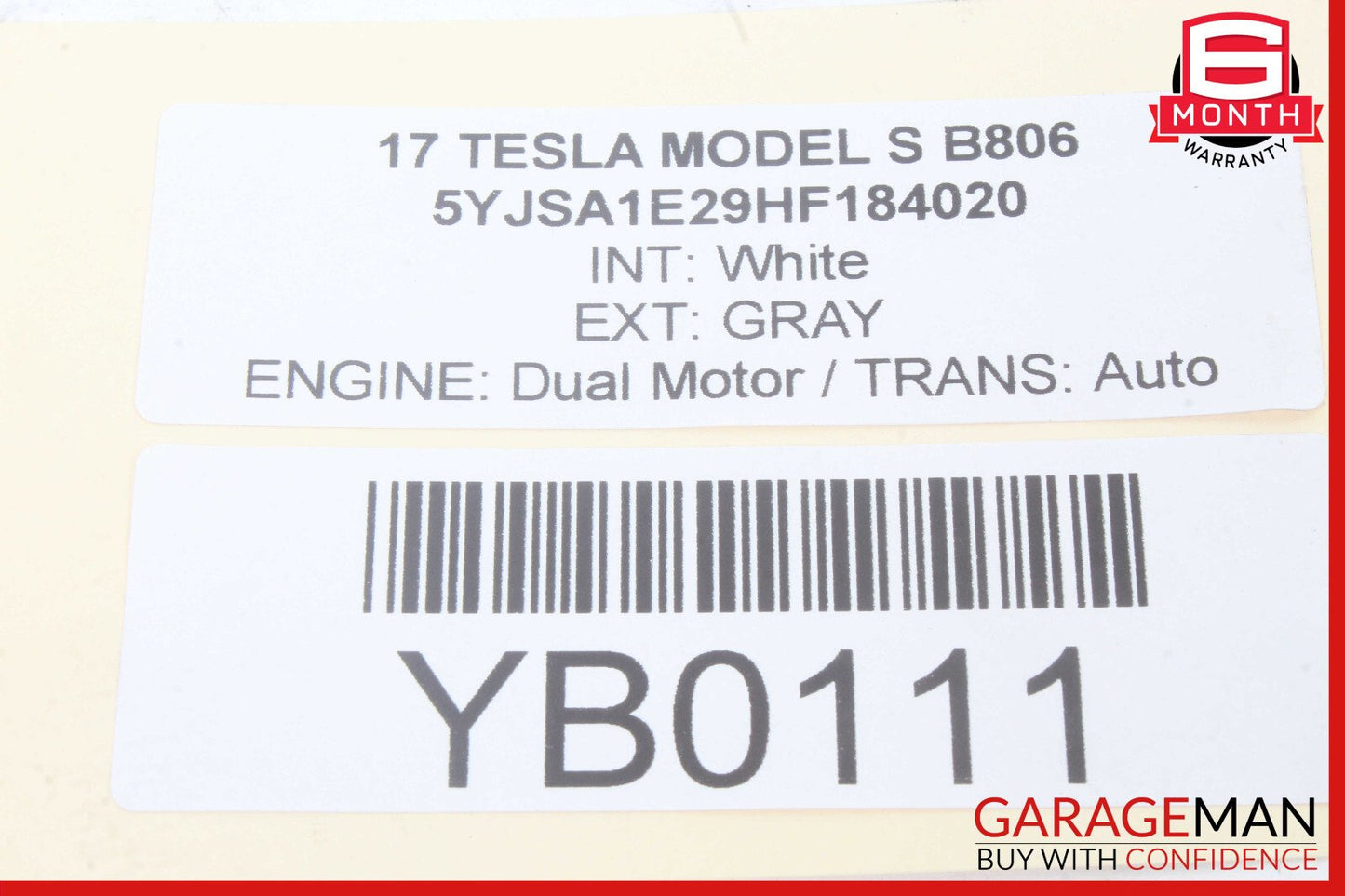 16-20 Tesla Model S Auxiliary Electric Coolant Water Pump OEM