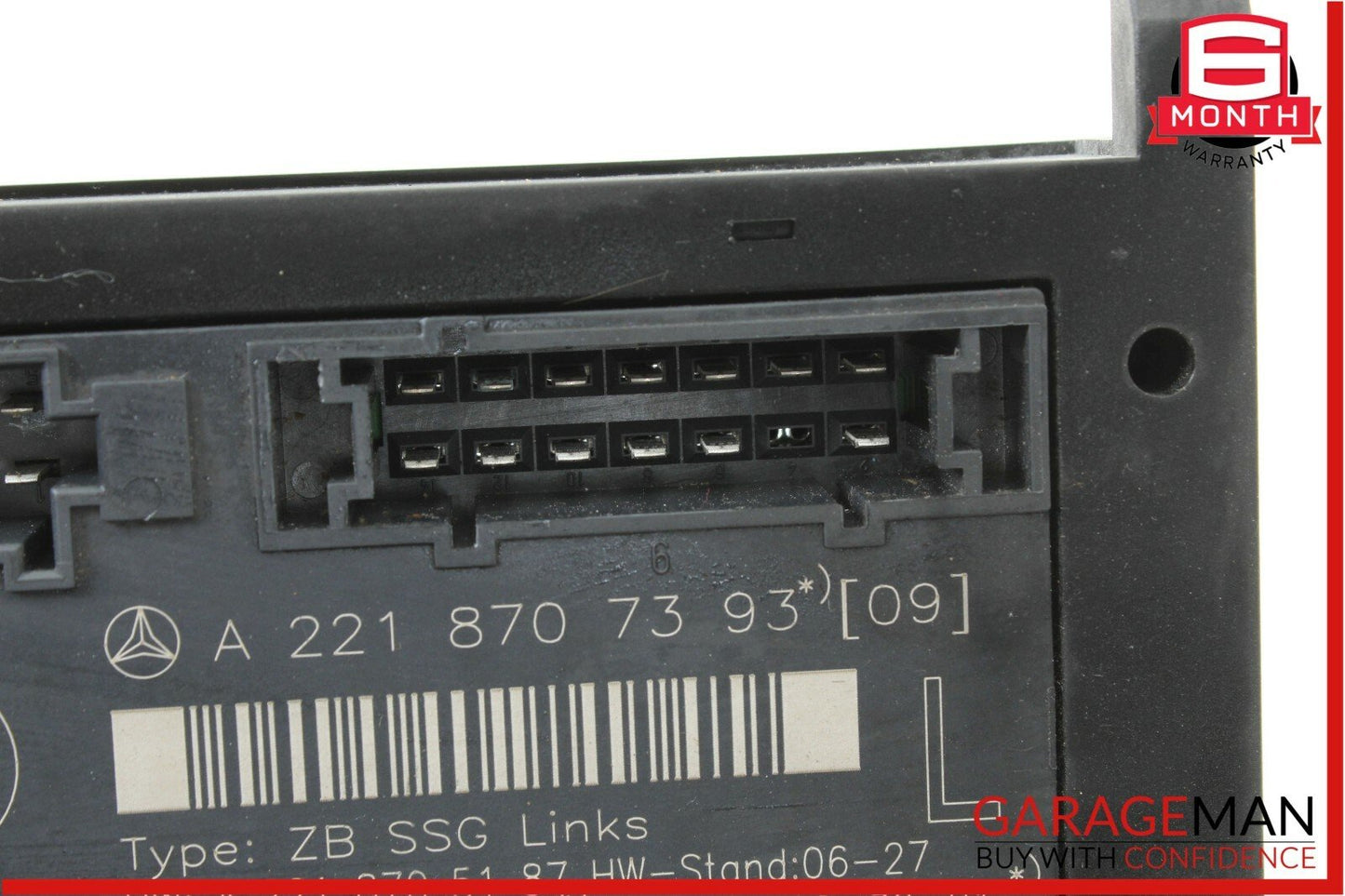 07-13 Mercedes W221 S63 AMG S550 Front Left Under Seat Computer Control Module