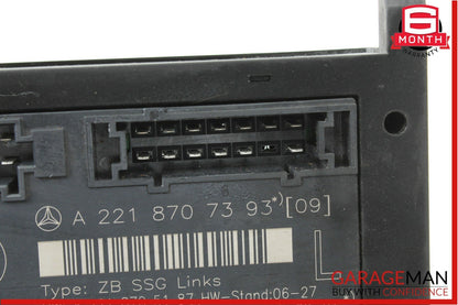07-13 Mercedes W221 S63 AMG S550 Front Left Under Seat Computer Control Module