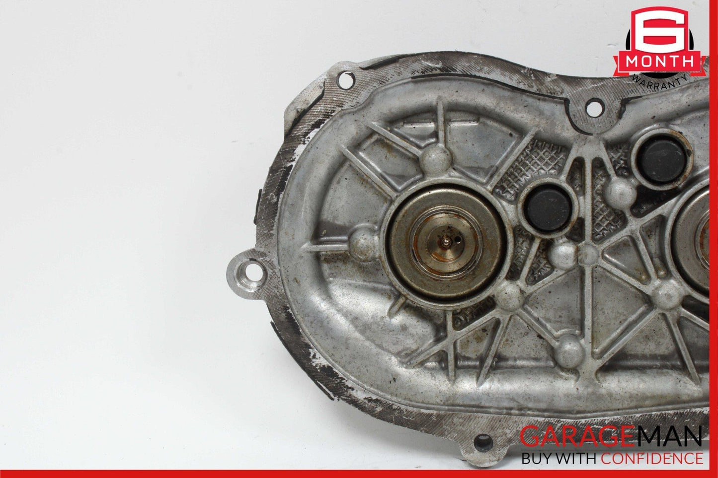 06-13 Mercedes W212 E550 S550 Front Right Engine Timing Chain Cover Plate OEM