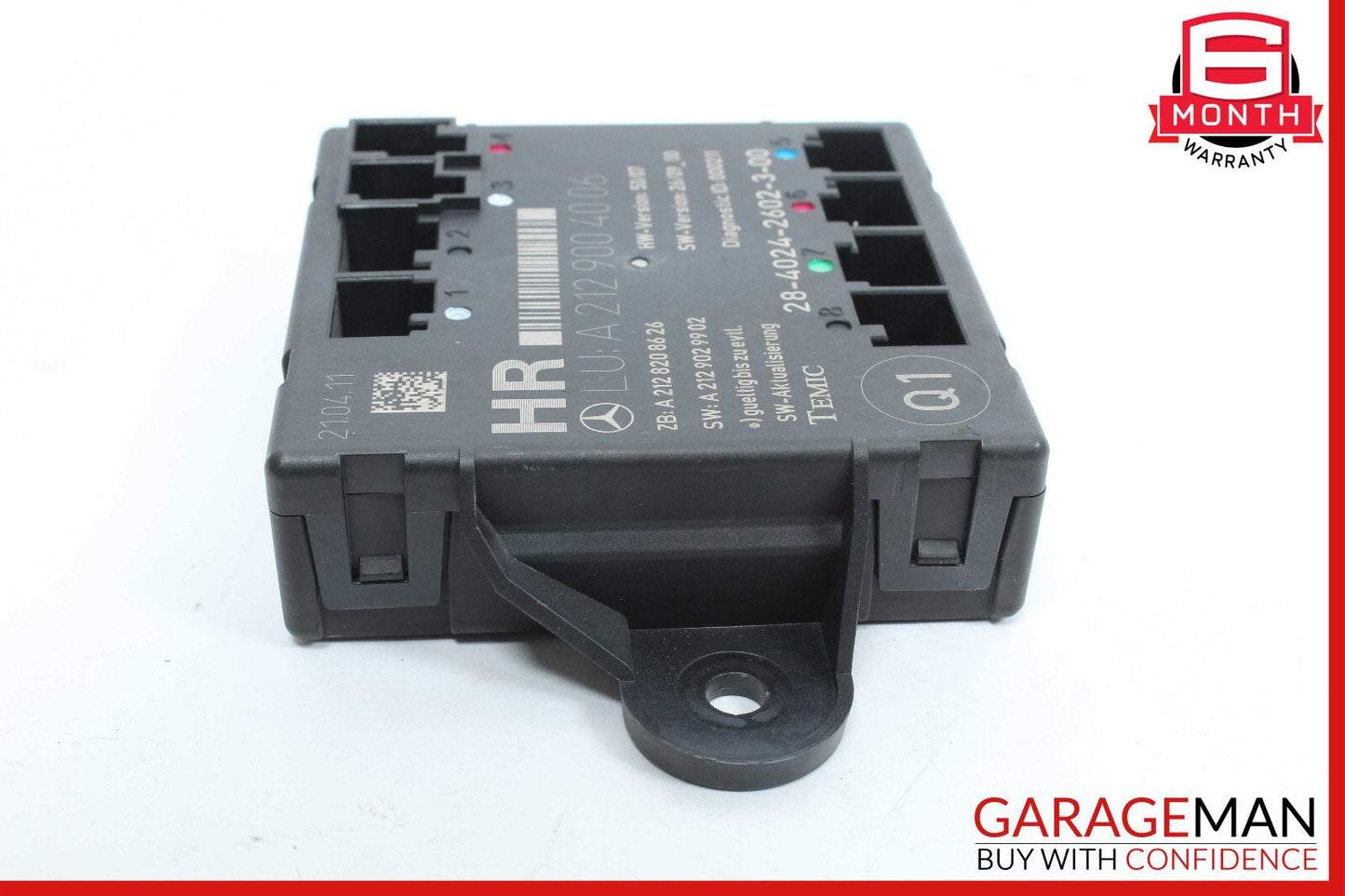 08-18 Mercedes W212 E350 C300 GLK350 Rear Right Side Door Control Module OEM