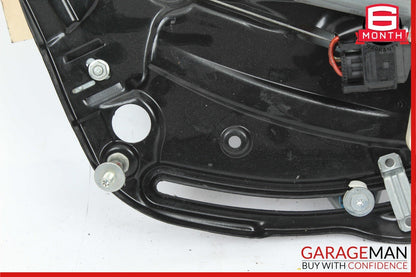 10-16 Mercedes W207 E350 E400 Rear Left Window Regulator Motor Plate Frame Assy