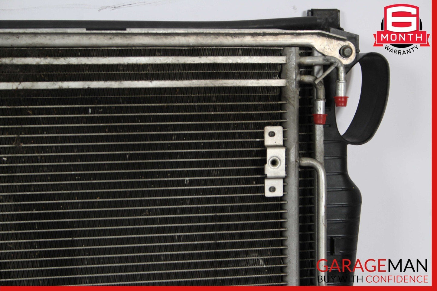 03-08 Mercedes R230 SL550 Engine Radiator A/C AC Condenser Oil Cooler Assembly