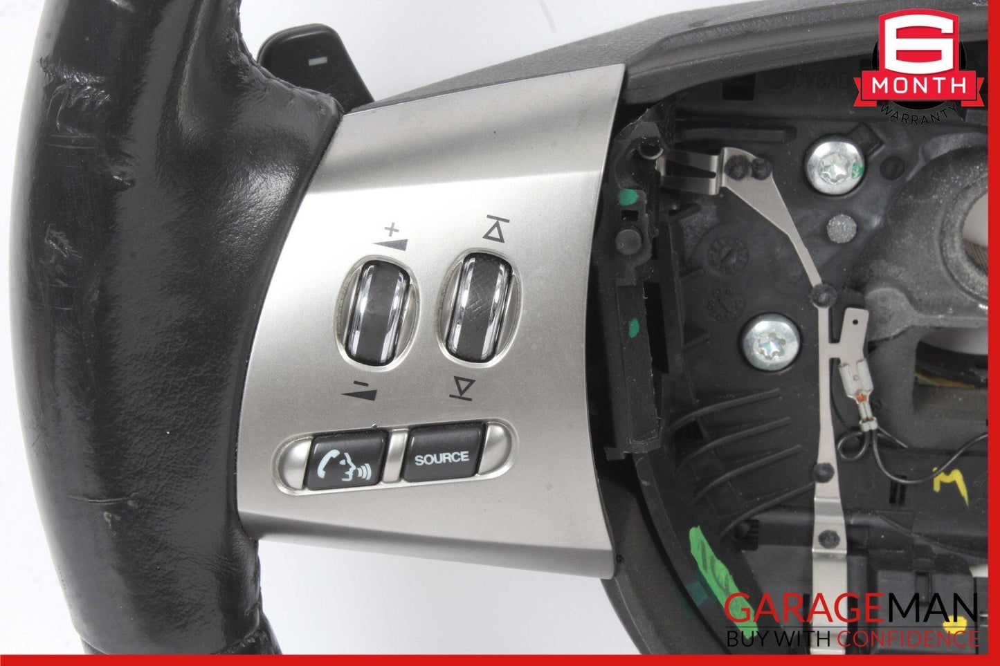 09-11 Jaguar XF Steering Wheel W/ Cruise Controls 8X23CCLEG OEM