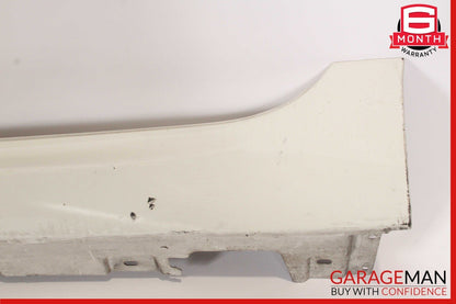 13-19 BMW 650i F06 Left Driver Side Rocker Skirt Molding Trim Panel White OEM
