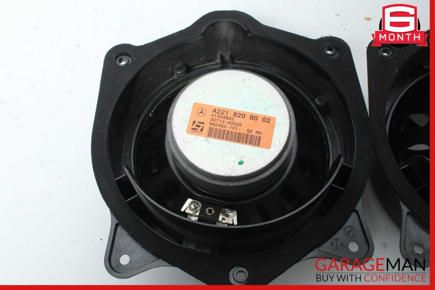10-13 Mercedes W221 S350 S400 S550 Rear Door Loud Speaker Speakers Set of 2 Pc