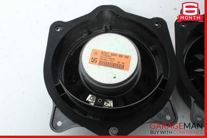 10-13 Mercedes W221 S350 S400 S550 Rear Door Loud Speaker Speakers Set of 2 Pc