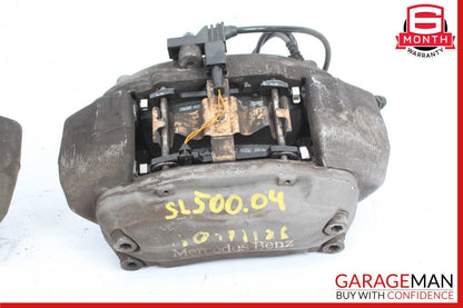 03-06 Mercedes R230 SL500 Brake Calipers Front Left & Right Set 20825301 OEM