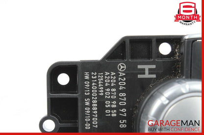 12-14 Mercedes E350 C250 C63 Center Console Head Unit Multi Knob Control Switch