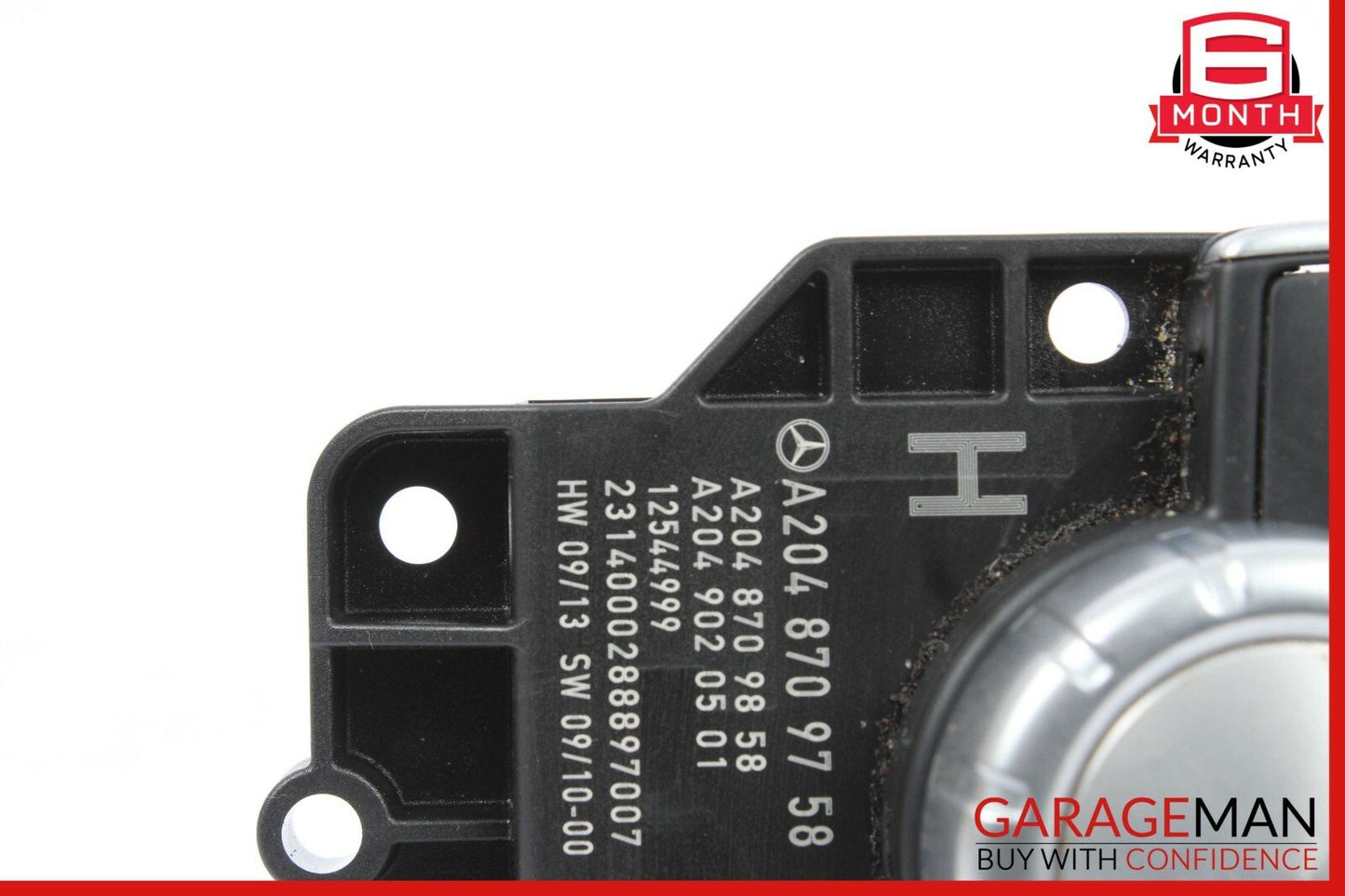 12-14 Mercedes E350 C250 C63 Center Console Head Unit Multi Knob Control Switch