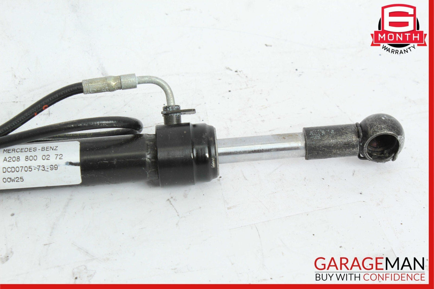 97-03 Mercedes W208 CLK430 Convertible Rear Left Case Cover Lift Cylinder
