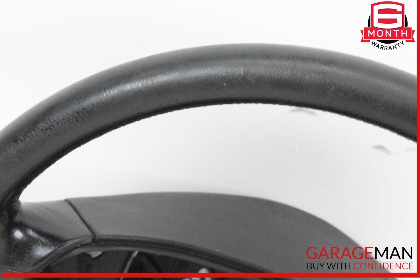 06-09 Mercedes W211 E550 CLS550 Front Left Side 4 Spoke Steering Wheel Black OEM