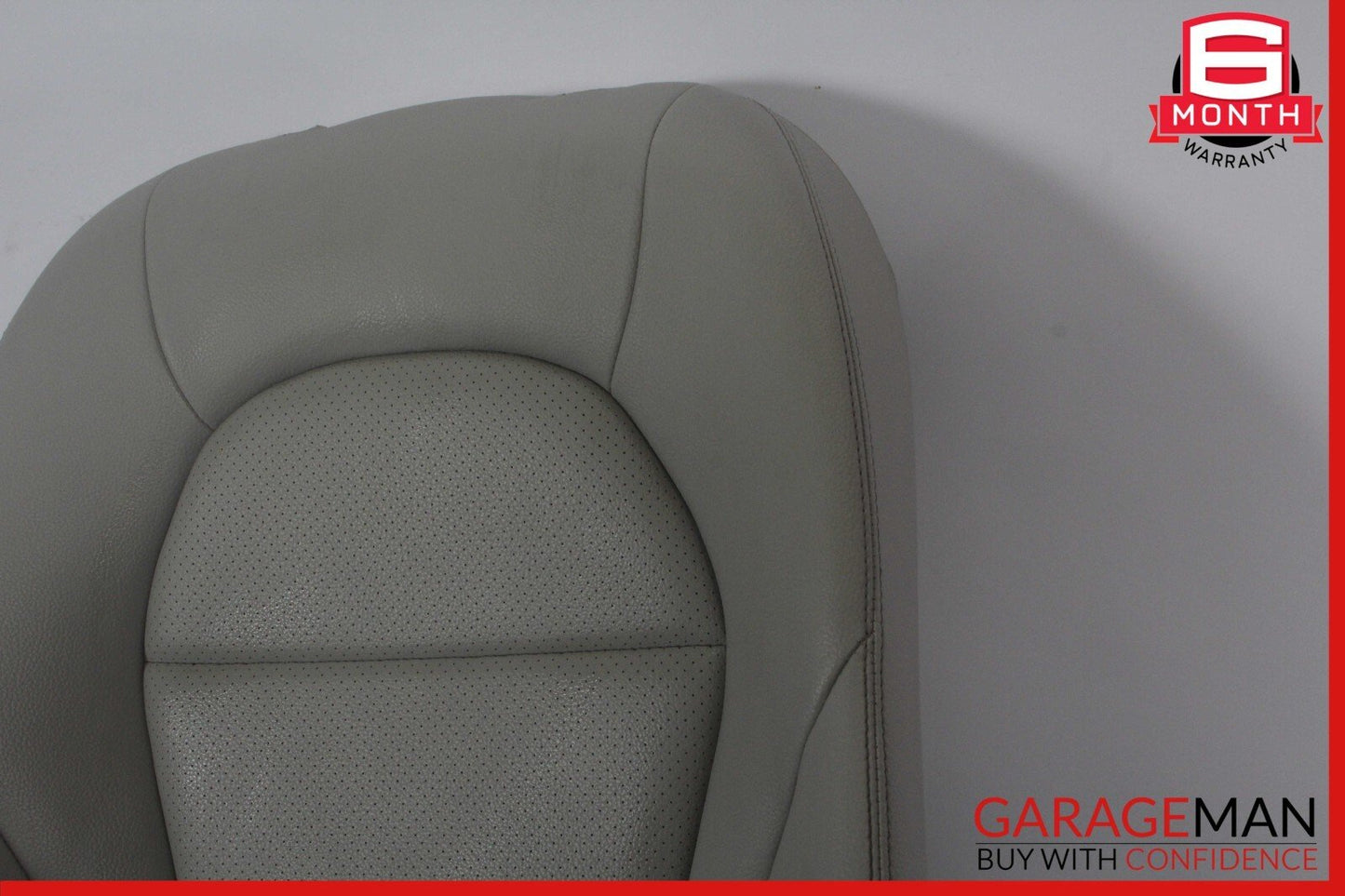 15-20 Mercedes W205 C300 Front Right or Left Top Upper Seat Cushion Cover Grey