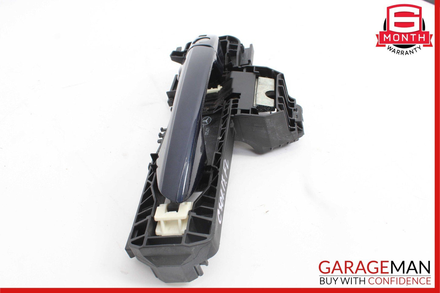 08-14 Mercedes W204 C300 Front Left Side Exterior Door Handle Assembly Gray OEM