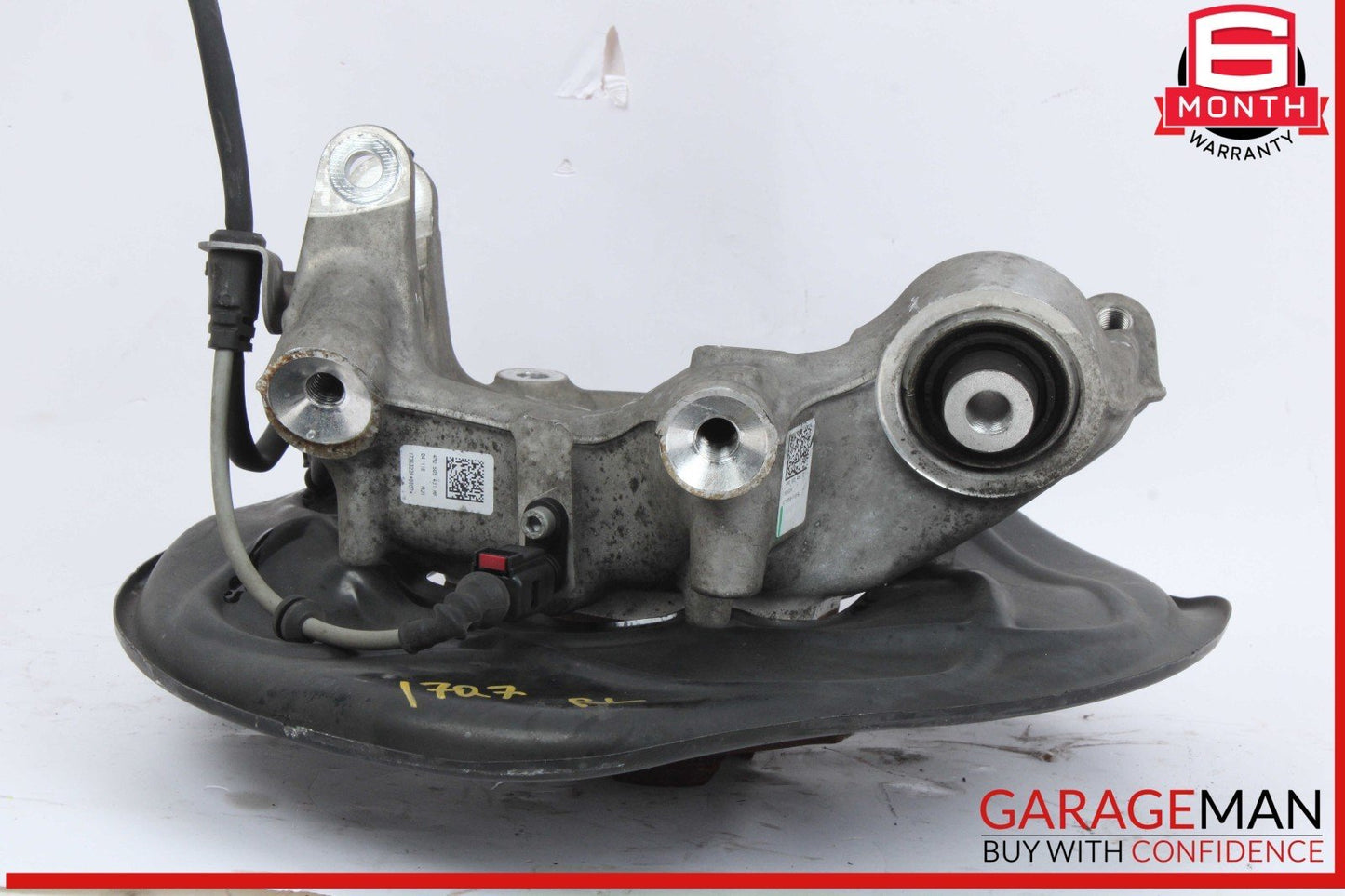 2017-2024 Audi Q7 Rear Left Spindle Knuckle Wheel Hub 4M0505431AF Genuine