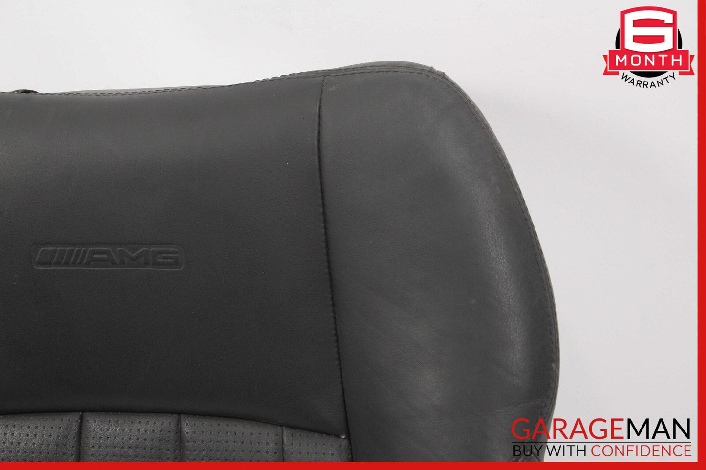 02-04 Mercedes W203 C32 AMG Front Right or Left Top Upper Seat Cushion Black OEM