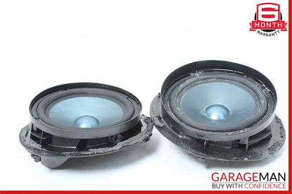 07-09 Mercedes W211 E350 Rear Right & Left Side Door Audio Sound Speakers Set