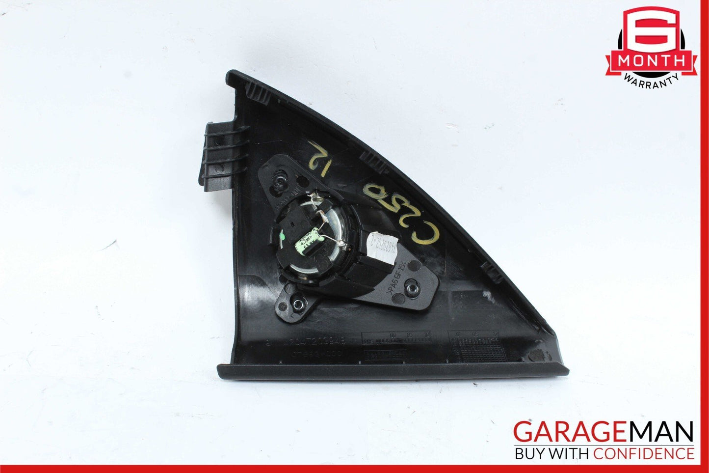 12-14 Mercedes C250 C63 Coupe Front Left Door Panel Tweeter Speaker Trim Cover