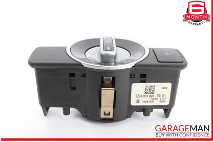 08-20 Mercedes W212 E350 C250 Headlight Fog Light Switch Control Module OEM