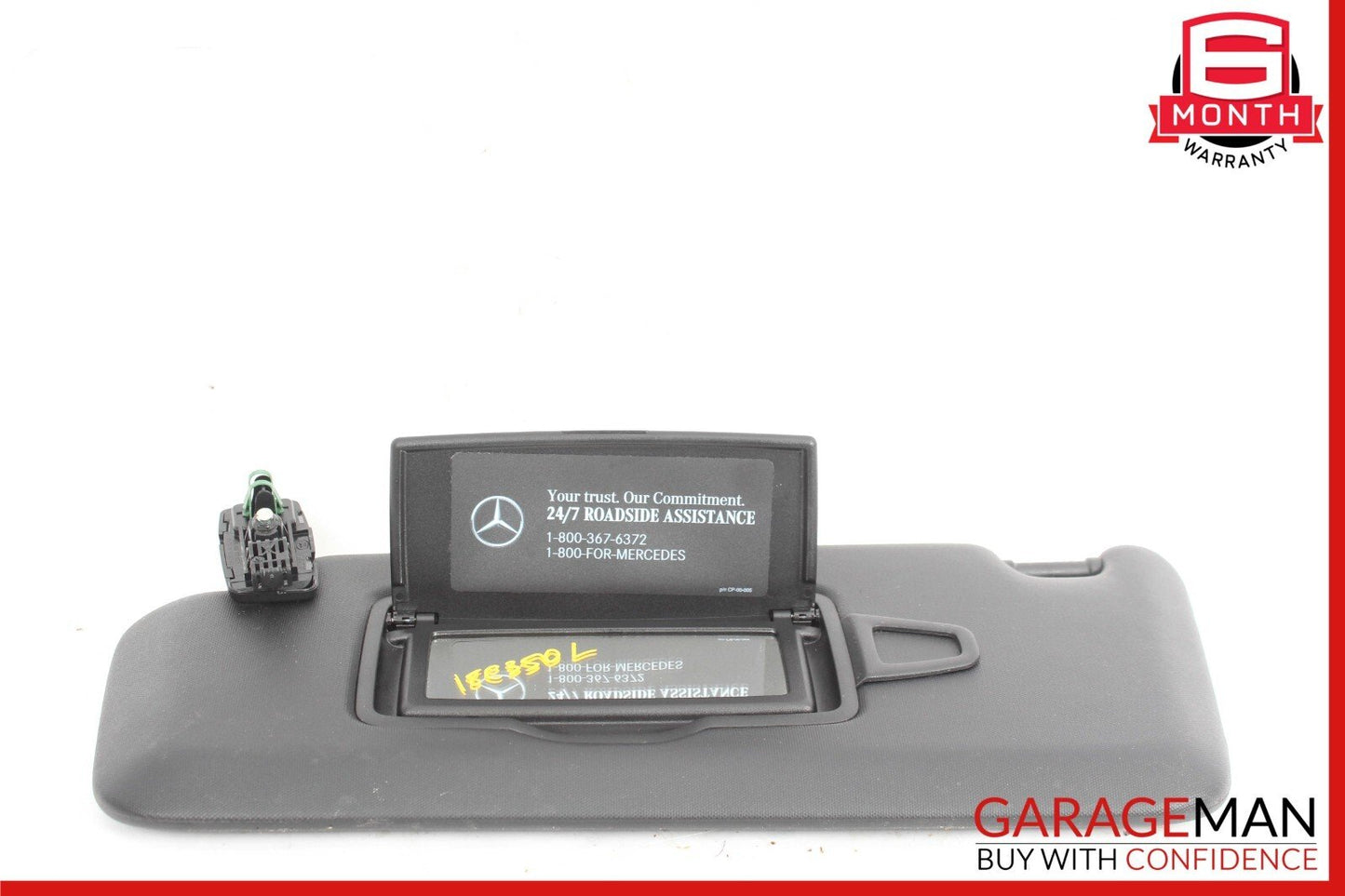 15-21 Mercedes W205 C350e C300 Front Left Sunvisor Sun Visor Shade Cover OEM