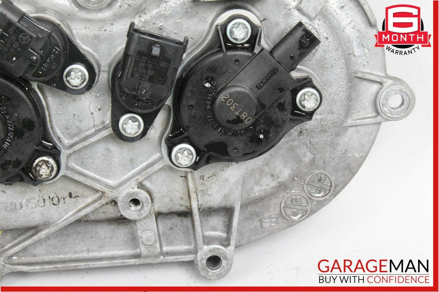 06-10 Mercedes W221 S550 R350 E350 Front Right Engine Timing Chain Cover Plate