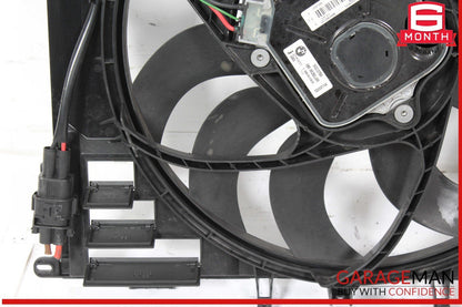 12-16 BMW F10 528i Engine Radiator Cooling Fan Motor Assembly 17418642161 OEM