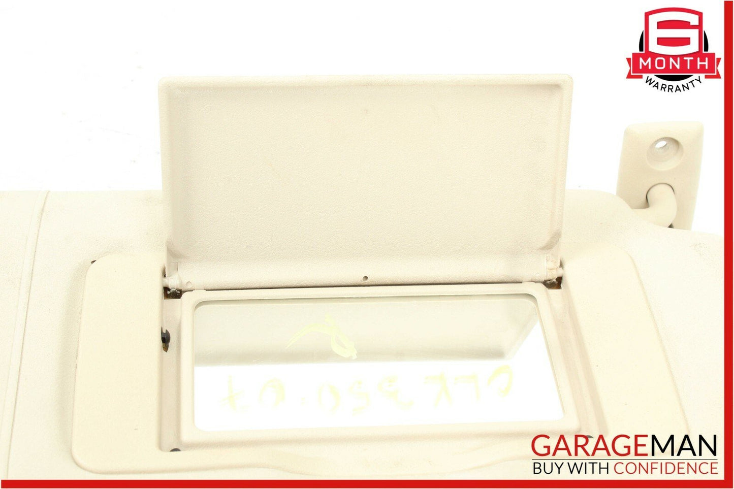 02-09 Mercedes W209 CLK350 C230 Sunvisor Sun Visor Right Passenger Side Beige