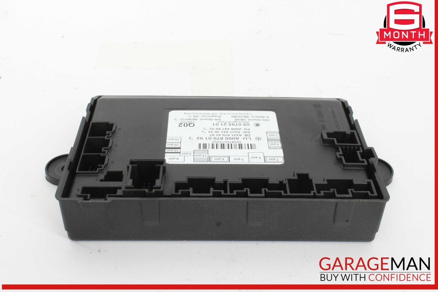 07-13 Mercedes W221 S550 S400 Rear Right / Left Side Door Controller Module Unit