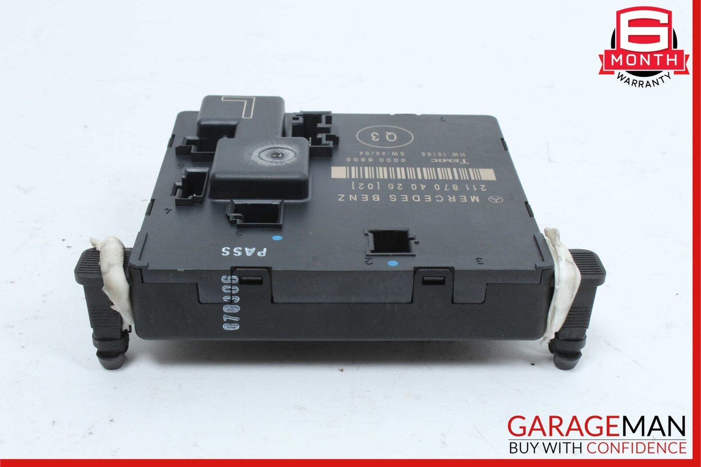 03-09 Mercedes W211 E350 E320 E63 AMG Rear Left Driver Side Door Control Module