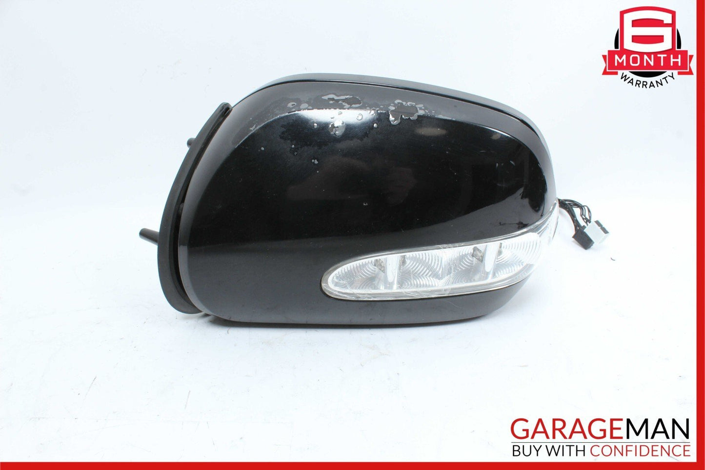 07-08 Mercedes X164 GL450 4MATIC Front Left Side Mirror Door Rear View Black OEM