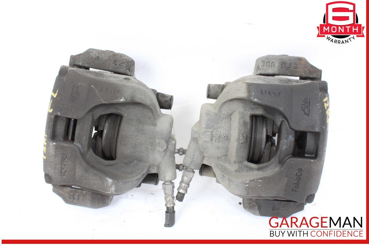 12-15 Range Rover Evoque L538 Front Left and Right Side Brake Caliper Set OEM