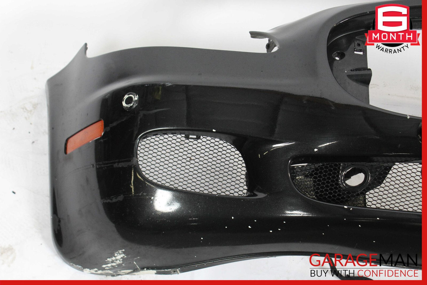 03-08 Maserati Quattroporte M139 Front Bumper Cover Panel Assembly Black OEM
