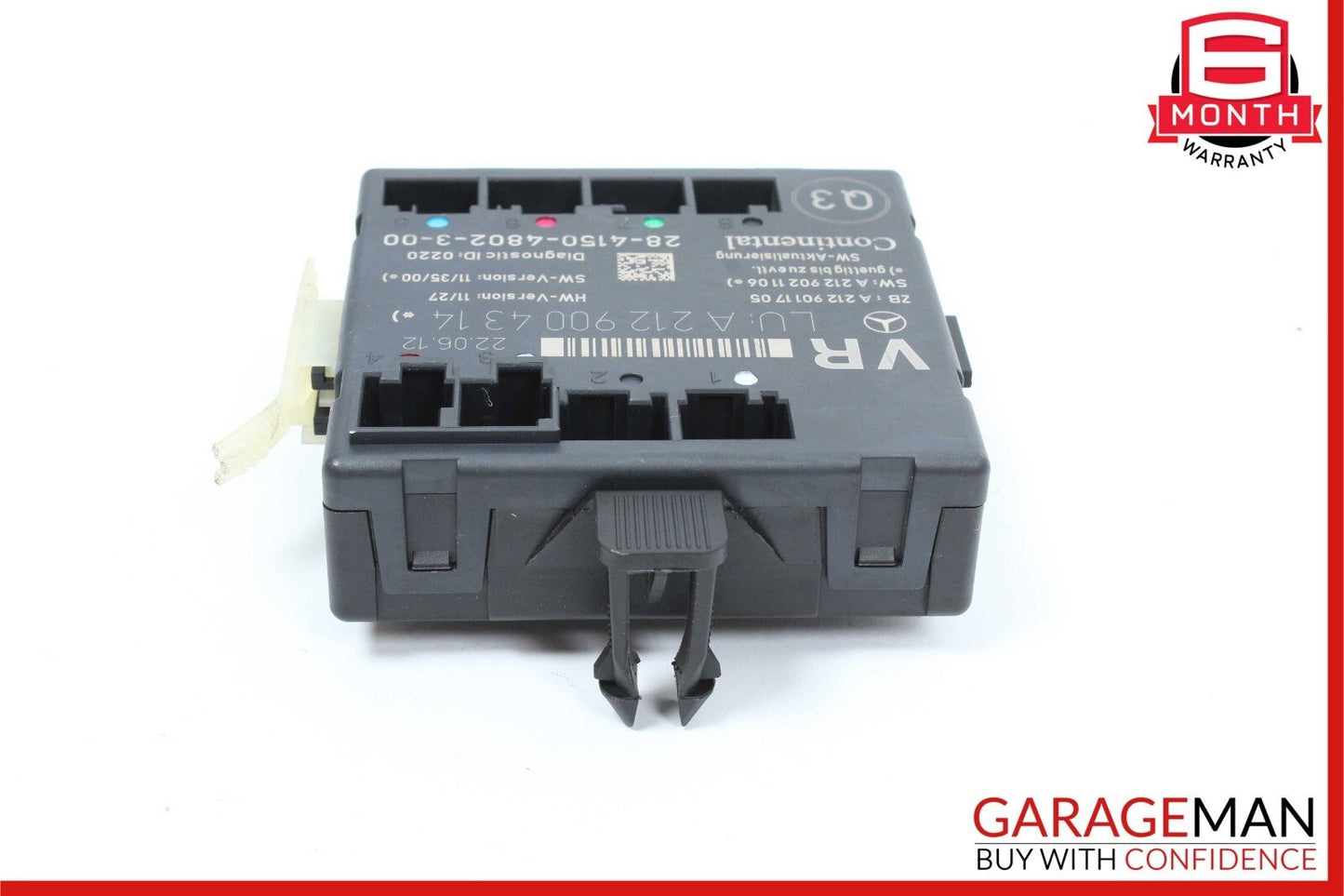 08-18 Mercedes E350 SLK250 C250 CLS400 Front Right Side Door Control Module Unit