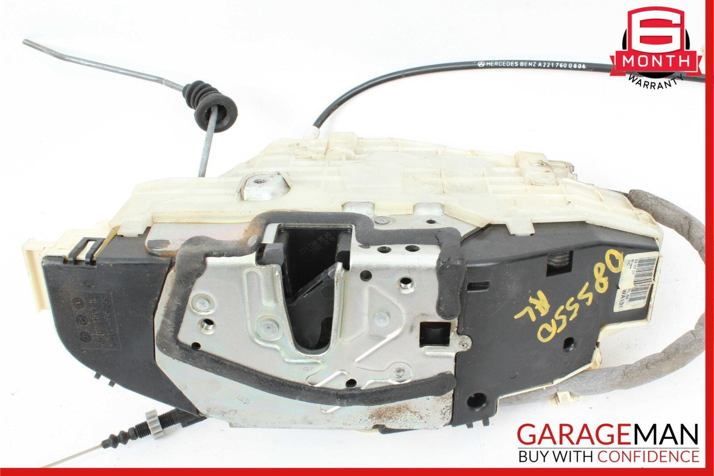 07-13 Mercedes W221 S600 S550 S350 Rear Left Keyless Go Door Lock Latch Actuator