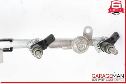 05-12 Mercedes W204 C300 E350 SLK300 Fuel Injector Rail w/ Fuel Injectors OEM
