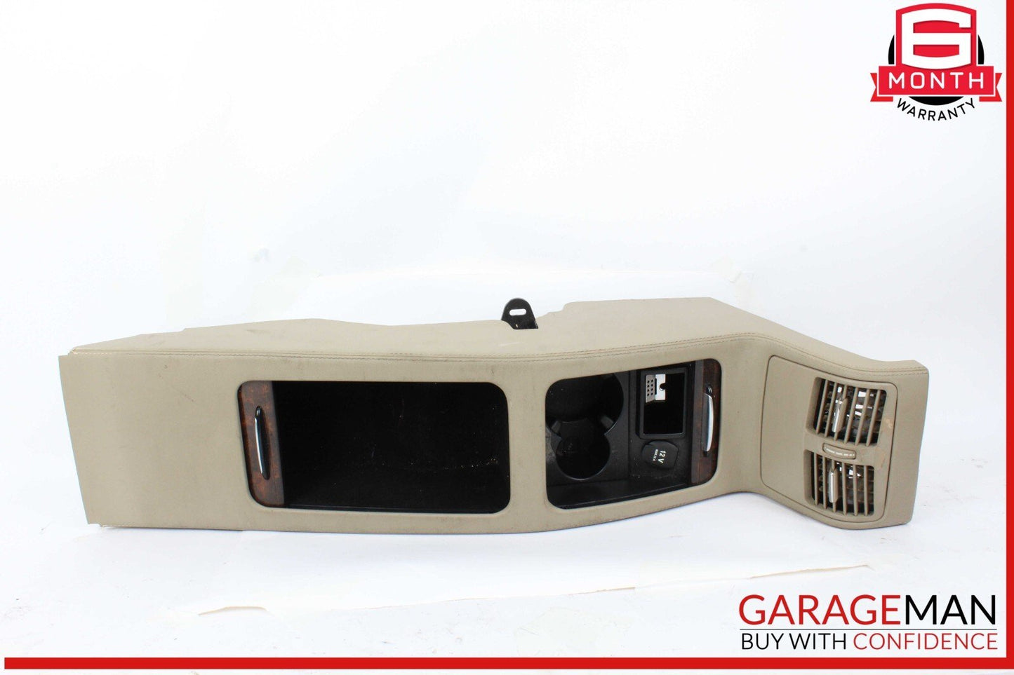 12-14 Mercedes W218 CLS550 CLS500 Rear Center Console Armrest Storage OEM