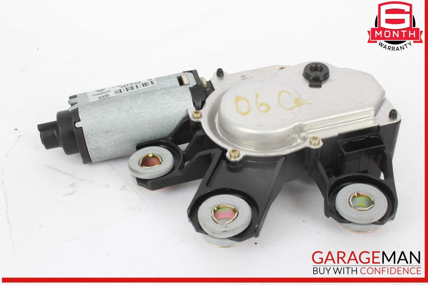 03-10 Porsche Cayenne 955 957 Rear Tailgate Window Wiper Motor 7L0955712B OEM